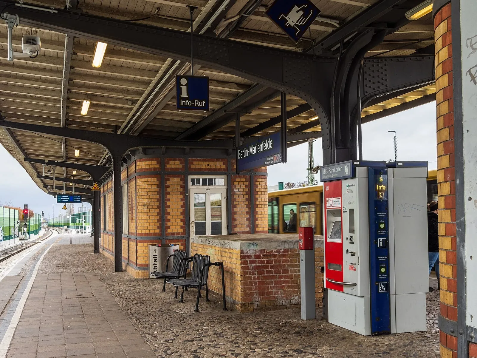 Quai d'une gare du S-Bahn de Berlin